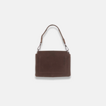 Rossi Front Flap Leather Crossbody in Brown - Big Bag NY