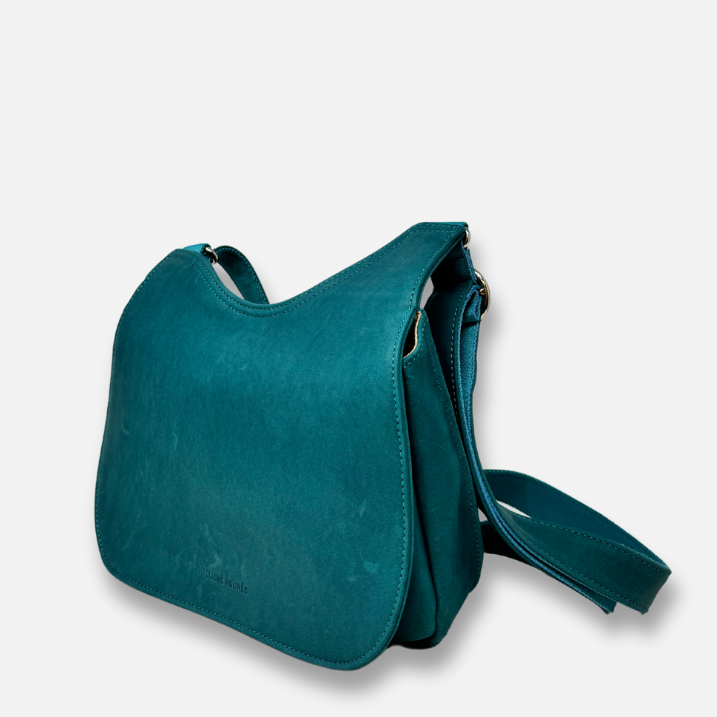 Ateliers Foures Artemis Small Asymmetric Crossbody Bag Lagon - Big Bag NY