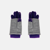 2 in 1 Cashmere Glove with Removable Fingerless Mitten