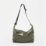 Jack Gomme ARTI Light Leather Shoulder Bag in Lichen - Big Bag NY