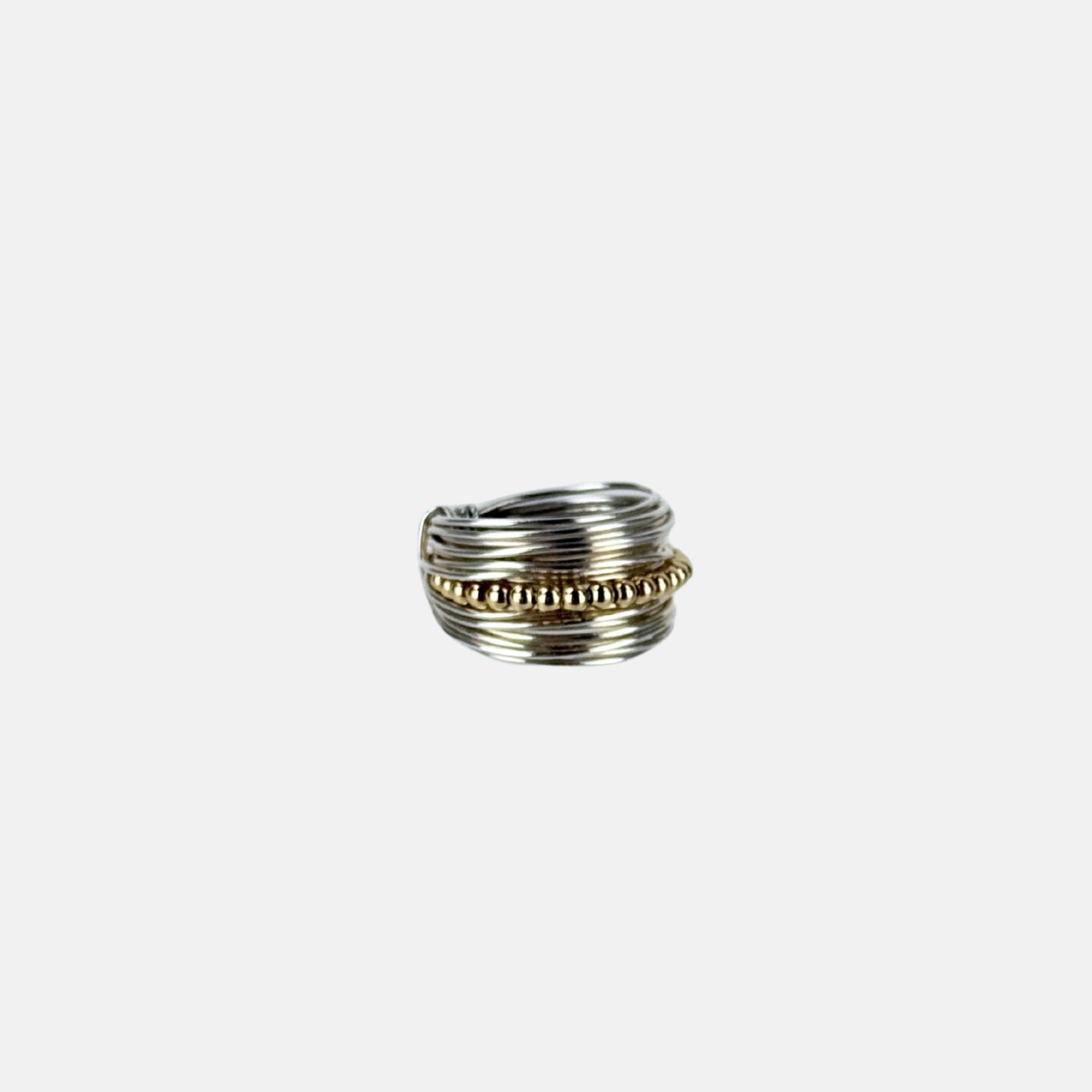 Ithil Mixed Metal Wrapped Ring - Big Bag NY