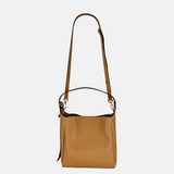 Eva Small Leather Bucket Bag