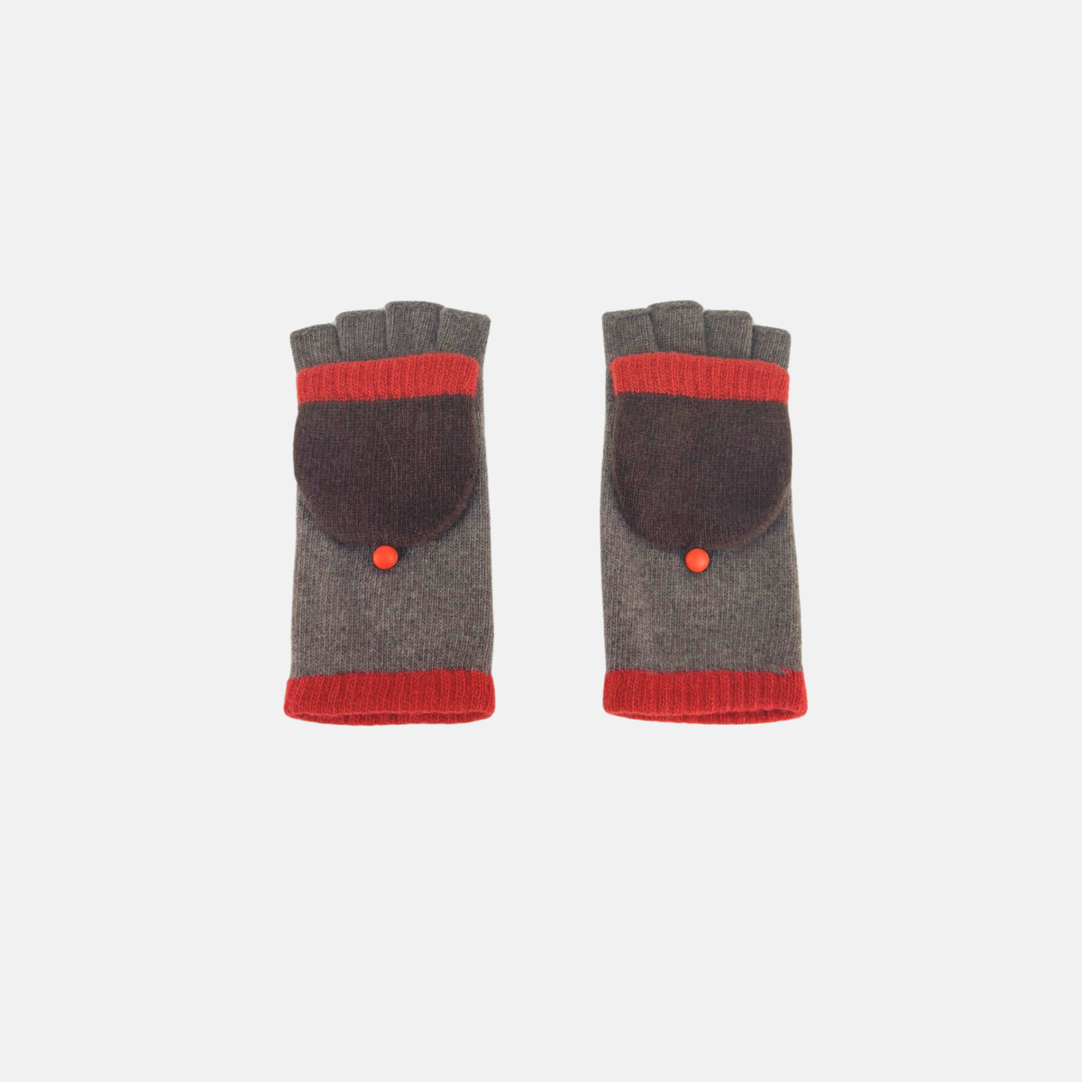 Short Fingerless Glove with Hood