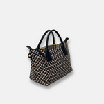 Roberta Pieri Micro Robertina in Tatami Print Black - Big Bag NY