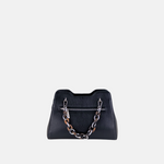 Black Frederic Chain Handle Handbag - Big Bag NY