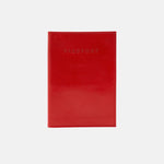 Tusk Siam Passport Cover in Red Marine - Big Bag NY