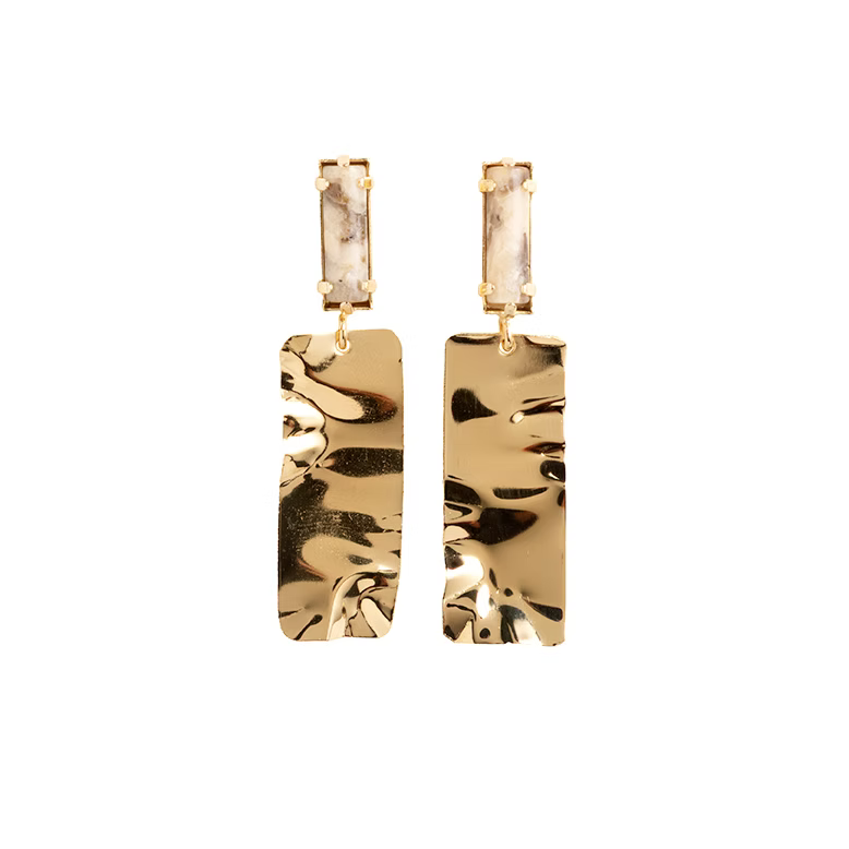 Laure Mory Bijoux Louise Post Drop Earrings - Big Bag NY