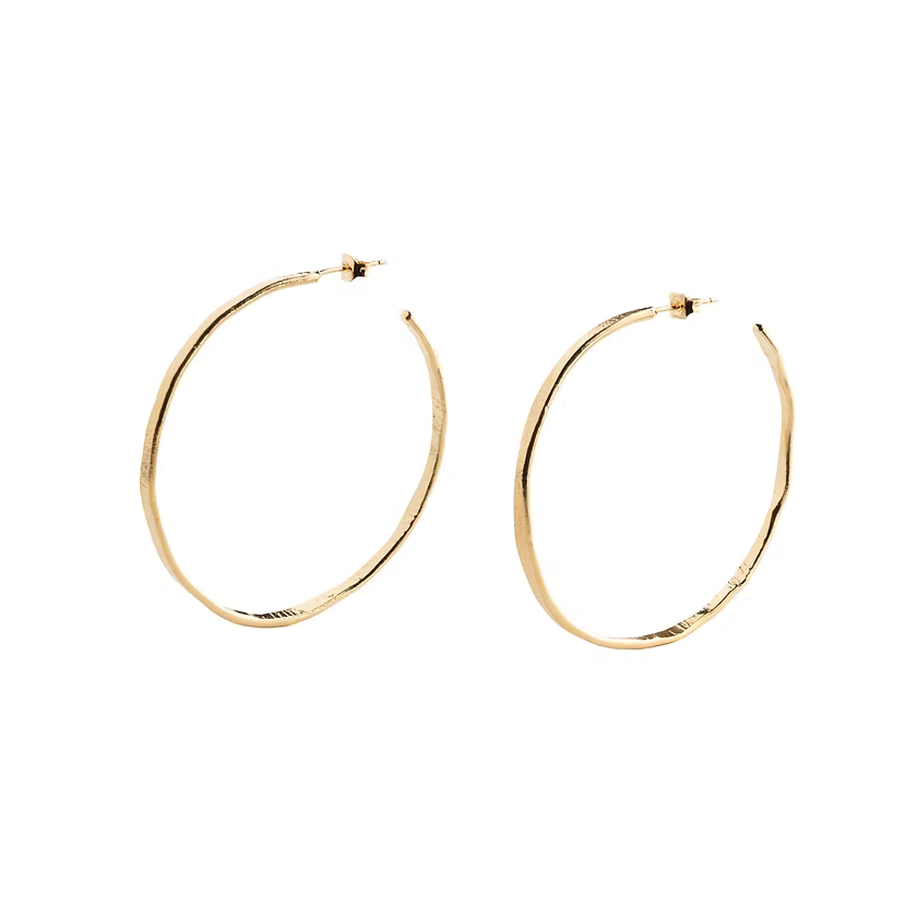 Laure Mory Bijoux Aicha Large Hoops - Big Bag NY