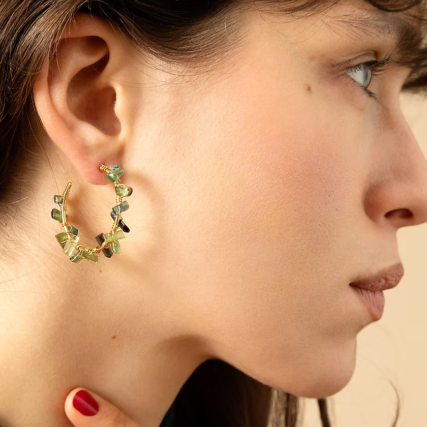Laure Mory Bijoux Louise Hoops - Big Bag NY
