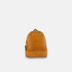 Yellow Harbour Double Compartment Leather Backpack - Big Bag NY