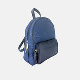PLINIO by Visona Front Pocket Backpack in Notte - Big Bag NY