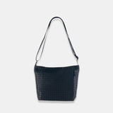 Acrylic Pochette Deep in Small Black Dots - Big Bag NY