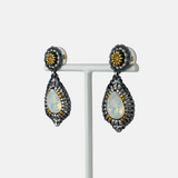 Miguel Ases Double Drop Post Earrings - Big Bag NY