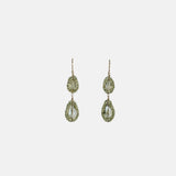 Dana Kellin Sage Mix Double Almond Drop Earrings - Big Bag NY