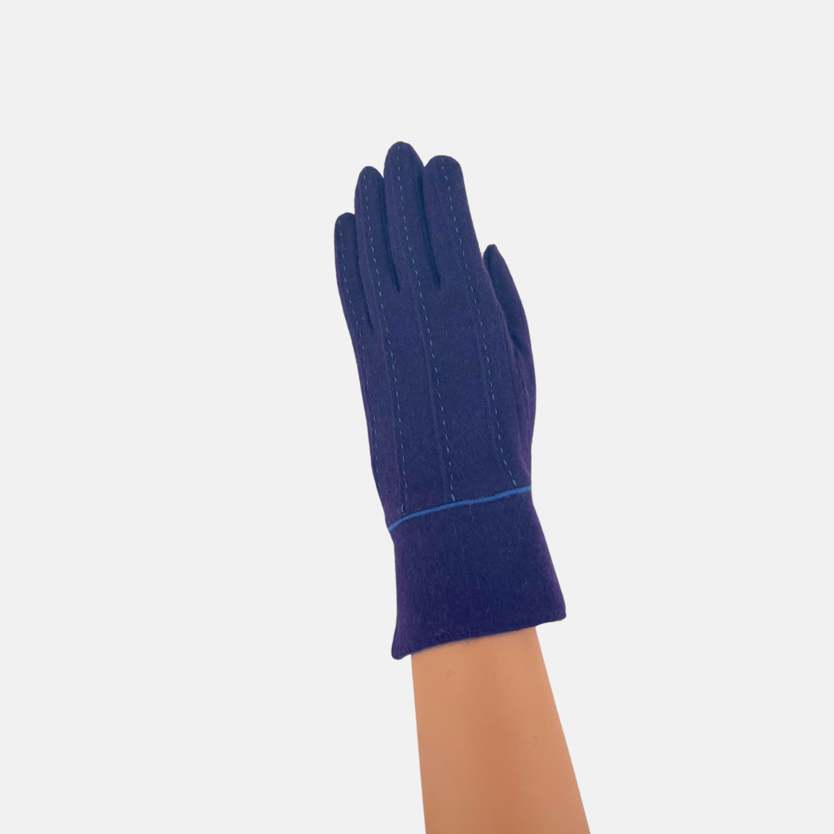 Broderie Cashmere Texting Glove
