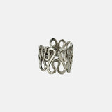 Ithil Silver Swirls Ring - Big Bag NY