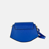 Frederic Electric Blue Turn Lock Crossbody Bag - Big Bag NY