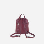 Red Marta Ponti Mini Leather Backpack - Big Bag NY