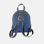 PLINIO by Visona Front Pocket Backpack in Notte - Big Bag NY