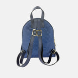 PLINIO by Visona Front Pocket Backpack in Notte - Big Bag NY