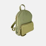 PLINIO by Visona Front Pocket Backpack in Vert - Big Bag NY