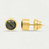Dean Davidson Signature Midi Knockout Studs in Labradorite - Big Bag NY