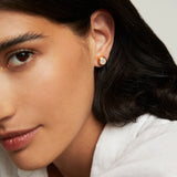 Dean Davidson Signature Midi Knockout Studs in Rainbow Moonstone - Big Bag NY