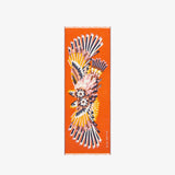 Sirocco Wool Scarf in Orange