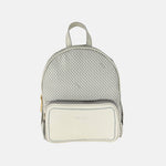 PLINIO by Visona Front Pocket Backpack in Greige - Big Bag NY