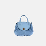 VISONA Small City Handbag in Sky Blue - Big Bag NY