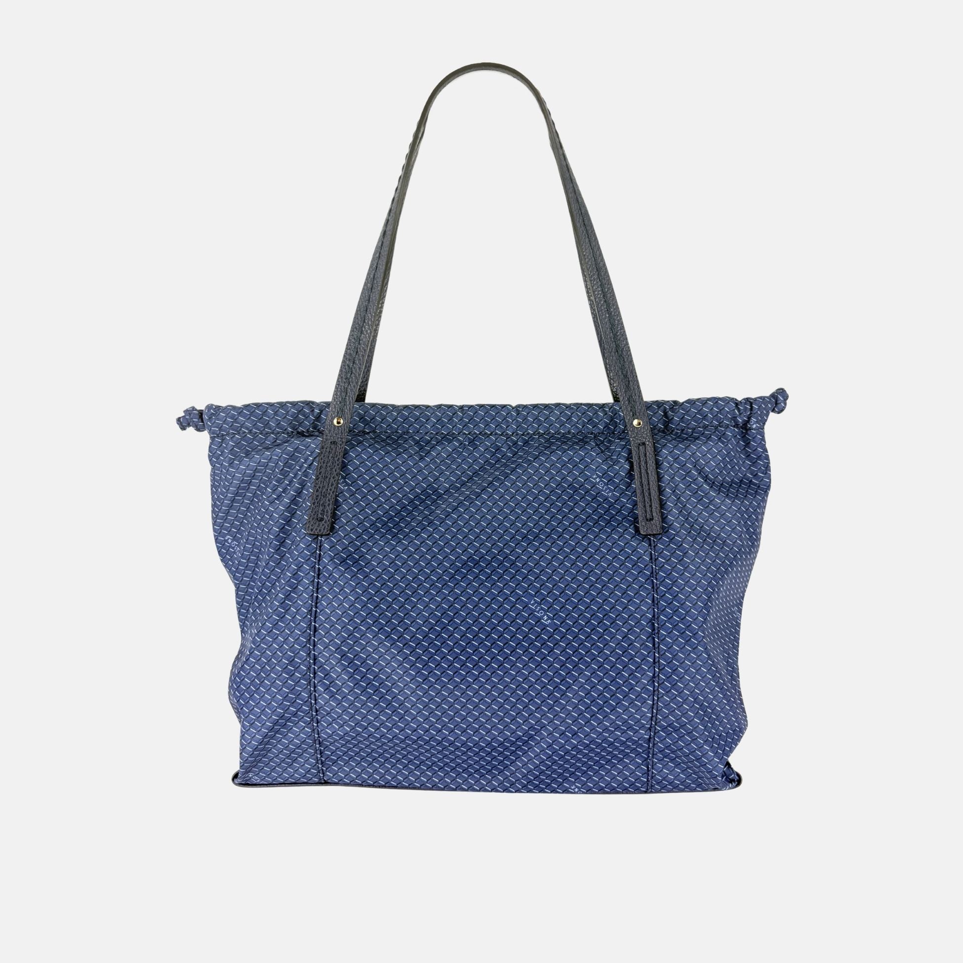 PLINIO Drawstring Large Tote in Notte - Big Bag NY