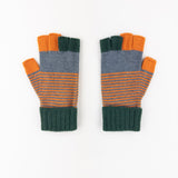 Striped Fingerless Glove