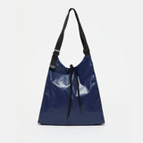 Jack Gomme Original Light Vegan Lesac Shopping Bag in Marine - Big Bag NY