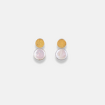 Heather Guidero Pearl Spinning Circles Earrings - Big Bag NY