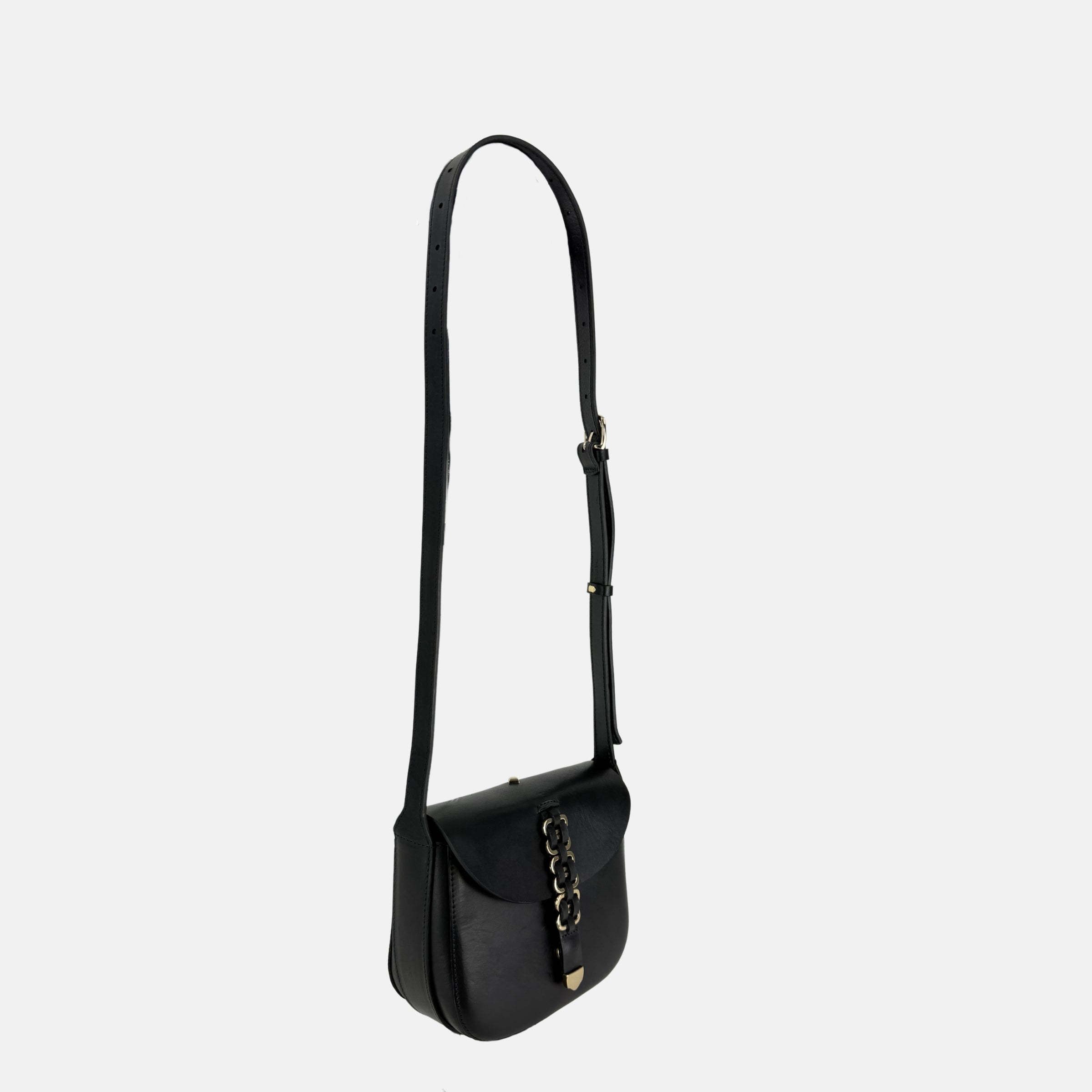 HERBERT Frere Soeur Le Sab June Alba Crossbody Bag in Black - Big Bag NY