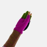 Santacana Cashmere Recycled Wool and Cashmere Long Gloves - Big Bag 