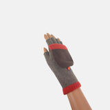 Short Fingerless Glove with Hood
