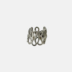 Ithil Silver Swirls Ring - Big Bag NY
