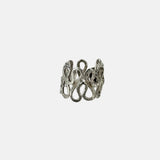 Ithil Silver Swirls Ring - Big Bag NY