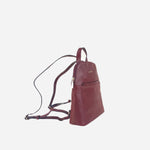 Red Marta Ponti Mini Leather Backpack - Big Bag NY