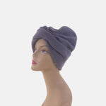 Silver Celine Robert CIMETTE Wool Turban - Big Bag NY