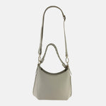 Plinio Visona Braided Top Handle Small Shoulder Bag in Beige - Big Bag NY