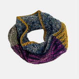 Hand Knit Snood in Wine