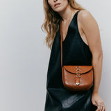 HERBERT Frere Soeur Le Sab June Alba Crossbody Bag in Camel - Big Bag NY