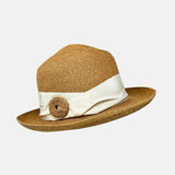 Hats & Dreams Ribbon Raffia Swirl Sun Hat - Big Bag NY