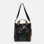 Jack Gomme PETIT CALVI Escape Tote Bag in Black - Big Bag NY