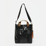 Jack Gomme PETIT CALVI Escape Tote Bag in Black - Big Bag NY