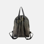 Harbour 2nd Leather Backpack in Black - Big Bag NY