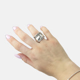 Ithil Silver Spinner Ring - Big Bag NY