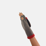 Short Fingerless Glove with Hood